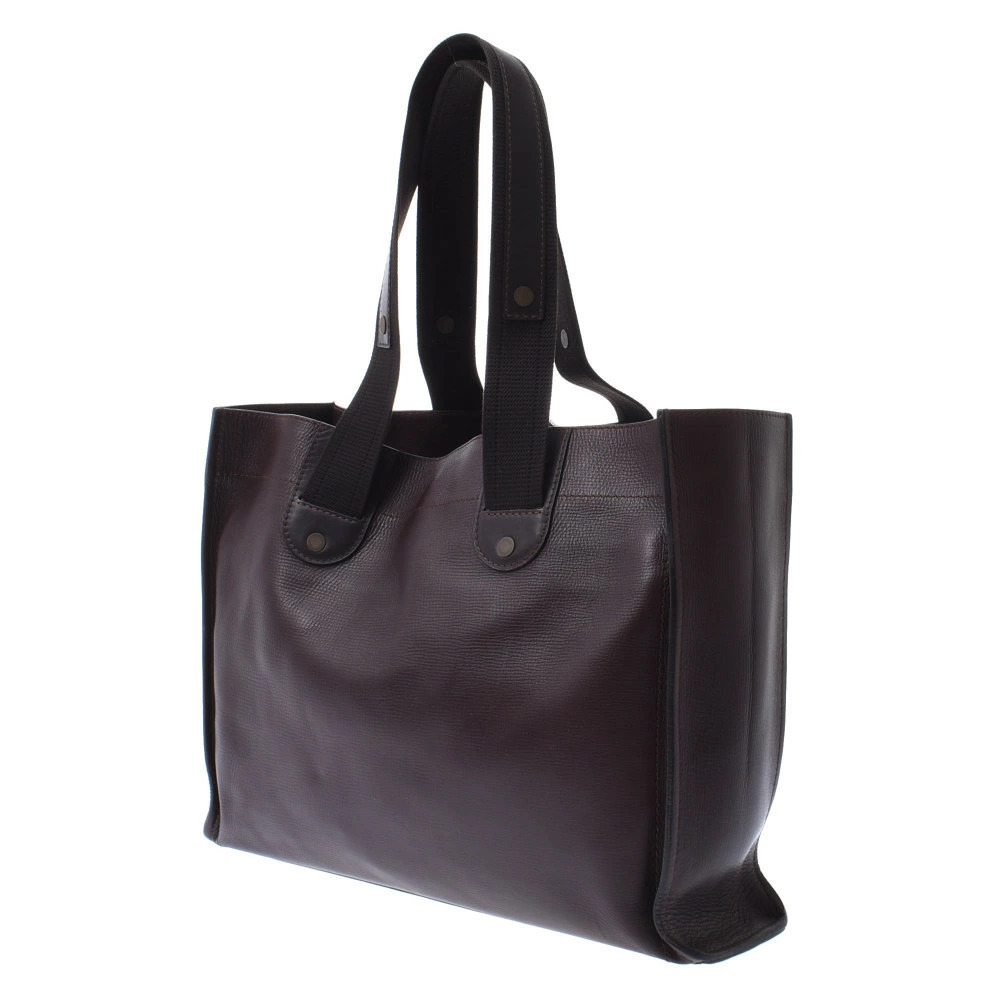 Louis Vuitton Bag Tote Mohican Utah Leather Cafe Black